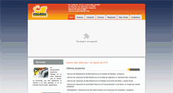 Desktop Screenshot of maquinssa.com